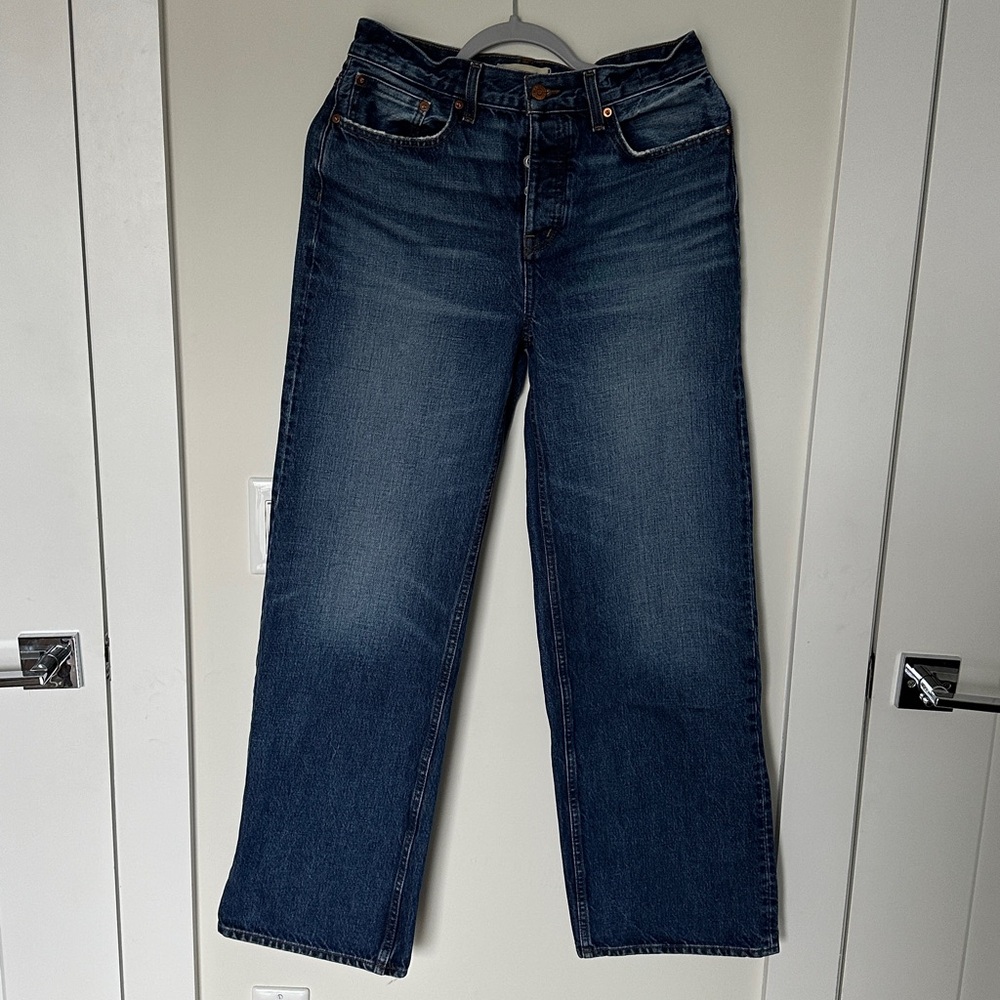 Madewell low-slung baggy Jeans, size 25